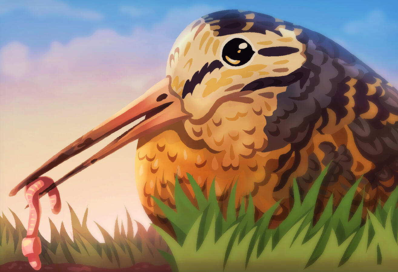 Smooth shaded + simple background
