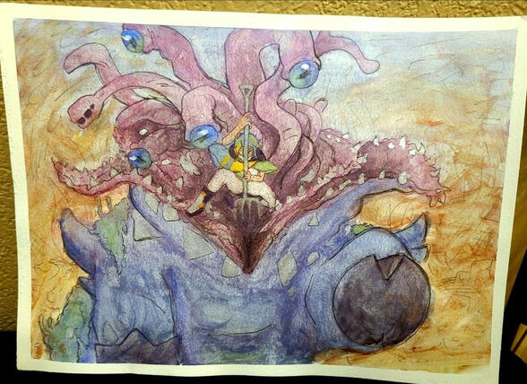 Watercolor L