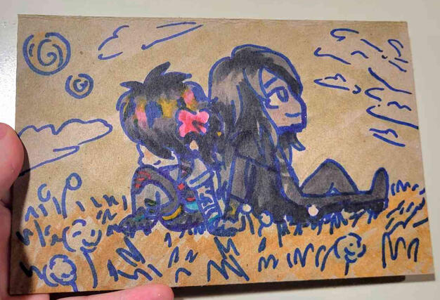 Sharpie & Copic M